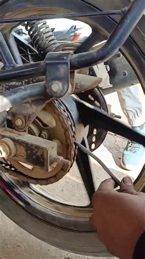 Ms bike service #apache RTR Chin lubricate