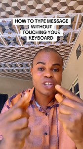 219K views · 2.9K reactions | How to type on your phone without touching your phone or keyboard. #fblifestyle #techtips #techtricks | Excel Tv | Facebook