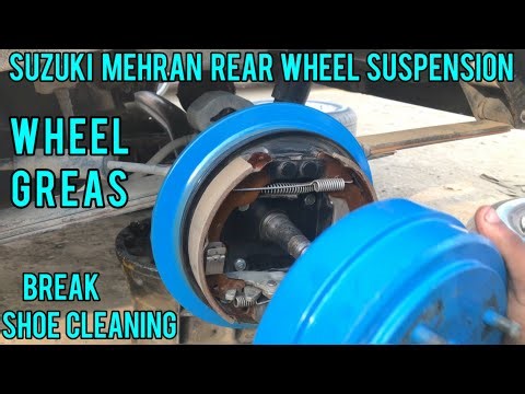 How to change Suzuki Mehran Rear Wheel Bearing