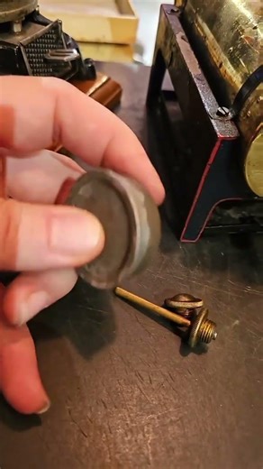 Oiler of 100 year old Bing model steam engine