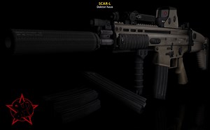 SCAR-L Mod for Left 4 Dead 2 | L4D2 Mods
