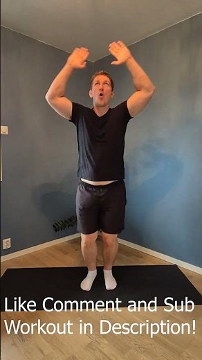 3-Minute Jumping Jacks Workout at Home | No Equipment | #shorts