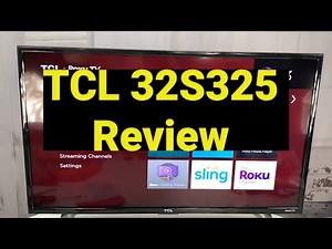 TCL 32S325 32 Inch 720p Roku Smart LED TV Review 2020