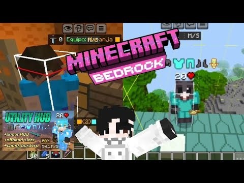 Utility hub hitbox y vida para Minecraft bedrock 😎