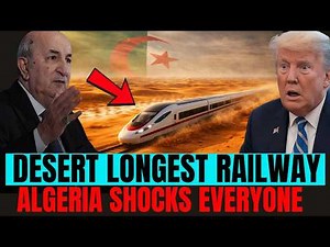 The Longest Desert Railway on Earth? Algeria Stuns the World!