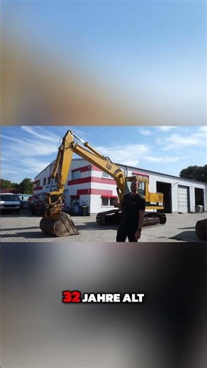 Oldtimer Bagger: CAT 219 DLC Kettenbagger