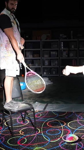 Colours can behave? Apparently so… #SlowMo #TheSlowMoGuys #Paint | The Slow Mo Guys