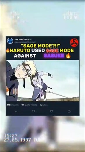 Naruto's Sage Mode VS Sasuke's Susano🔥🥶 #naruto #shorts