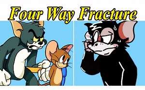 Friday Night Funkin' Four Way Fracture in The Basement Show PLAYABLE [FNF Mod]