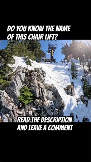 Do you know the name of this chair lift? Leave a comment if you've ever ridden this classic chair.