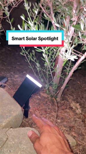 Smart Solar Spotlight: Enhance Your Backyard Lighting