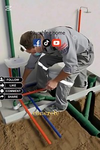 Residential DWV Systems: Understanding Below-Grade Drainage Rough-Ins ​This professional cross-section illustrates the critical Drain, Waste, and Vent (DWV) rough-in phase for a standard residential bathroom suite. ​Key Technical Analysis: ​1. Drainage Slope and Velocity: ​The green Main Drain line is installed at a mandatory 1/4" per foot slope. This ensures that liquids maintain enough velocity to carry solid waste without causing sediment buildup or "soft clogs" over time. ​Note the Long-Swee