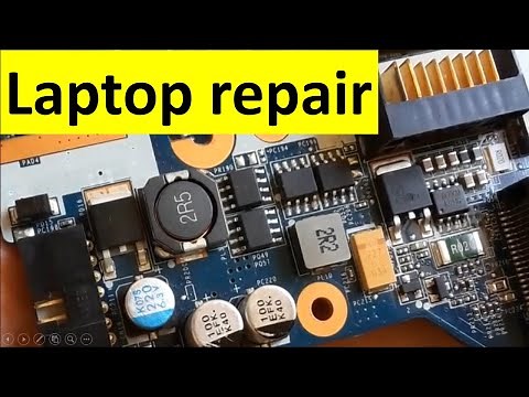 Laptop motherboard charging circuit & protection components explained | motherboard repair