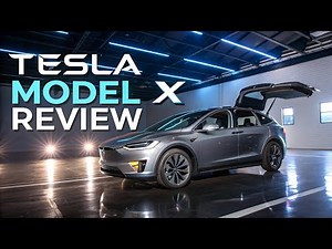 Tesla Model X Long Range Review | Luxury EV SUV with 348+ Mile Range & Futuristic Design