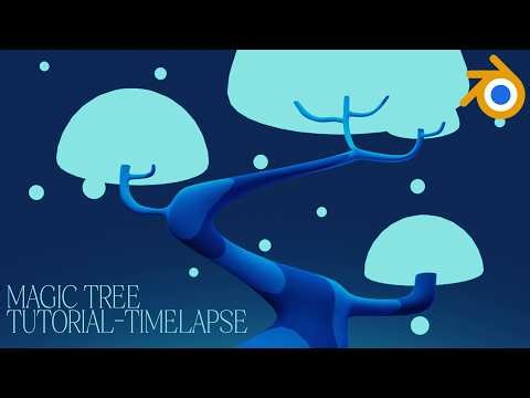 Blender Tutorial-Magic Tree