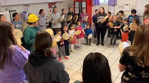 iʔ sxƛ̓utɬx iʔ sn̓kʷnim̓s. The ground squirrel song. | Salish School of Spokane