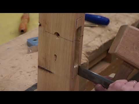 Carpentry Joints - Mortice Lock