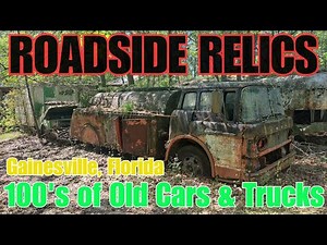 Welcome to the Jungle! Old Florida Junkyard in Gainesville, Florida | Roadside Relics 2025