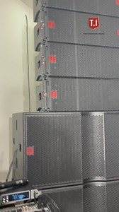 Pro210 full set with 8 tops, 4 bass, 2 monitor, mixer, amps, mics, flightcase fully set for 3000 people outdoor shows. T.I Pro Audio professional dual 10 inch line array system two way passive neodymium speakers | T.I Pro Audio Co.,Ltd in China
