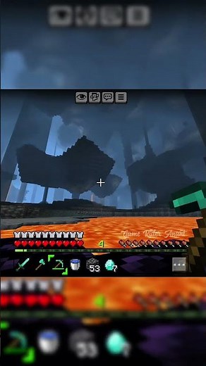 I Got Lucky While Falling In Lava In Minecraft! 💀🔥 #shorts #minecraft