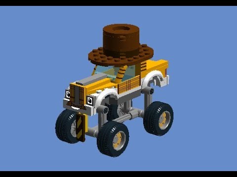 How To Build A Lego Bump Bumperman (Blaze and the Monster Machines)