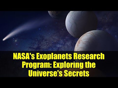 NASA's Exoplanets Research Program: Exploring the Universe's Secrets