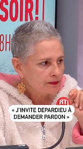 Anouk Grinberg : Depardieu "a le film de sa vie à jouer (...) il faut qu'il accepte de dire 'pardon mesdames'" | RTL