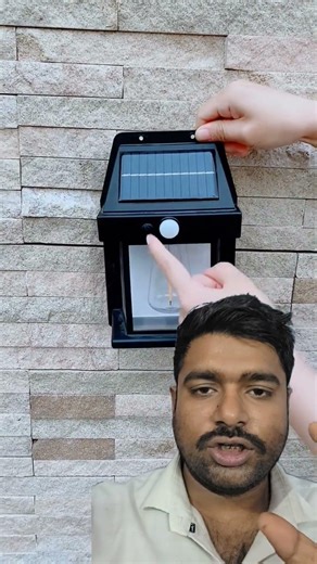 auto sensor solar light #homeimprovement