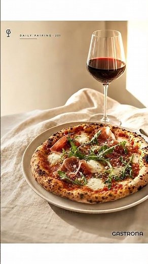 Gastrona Pairings · What Wine Goes With Perfect Wine Pairings for Pizza? #Shorts