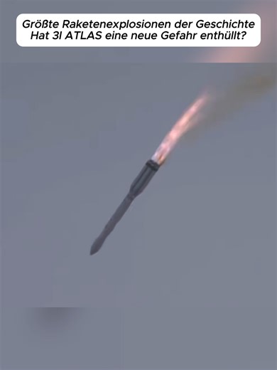 Größte Raketenexplosionen der Geschichte – Hat 3I ATLAS eine neue Gefahr enthüllt? #3iatlas #Mutterschiff #Komet #Alien #3i