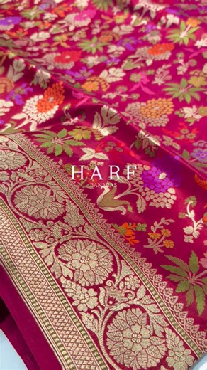 HARF on Instagram: "“Wrapped in tradition, draped in elegance🥻🎉 The beauty of Banarasi sarees lies in their timeless charm and intricate designs, woven with love and care” 📍BANARAS 📍BRANCH-HYDERABAD 📞9381058404 🟩HOW TO ORDER👇🏻👇🏻 1-TAKE A SCREENSHOT OF THE SAREE ALONG WITH DESCRIPTION AND DM OR WHATSAPP-9381058404 2-NO COD AVAILABLE YOU CAN PAY THROUGH GPAY/ PHONEPE PAYTM OR BANK TRANSFER(NET-BANKING) 3-SHARE YOUR PAYMENT SCREENSHOT ALONG WITH COMPLETE ADDRESS AND PHONE NUMBER 4-WE WILL
