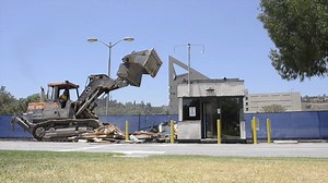 18K views · 834 reactions | Today marked the end of an era -- the little parking booth in front of campus came down to make way for the new Student Services Building. For years, its boxy little presence has greeted visitors and rideshare participants, but it was time for us to say bye. Its replacement, a shiny new booth, is located in Lot F8. | Cal Poly Pomona | Facebook
