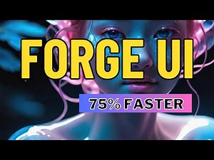 【Stable Diffusion】Stable Forge三分钟安装与汉化教程 | 比Automatic 1111快75%？