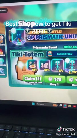 Best way how to get Tiki aliens in SpongeBob tower defense #roblox #spongebobsquarepants #spongebobtowerdefense #viral