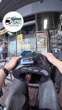 Ráp Cardo Edge lên nón LS2 Carbon #cardo