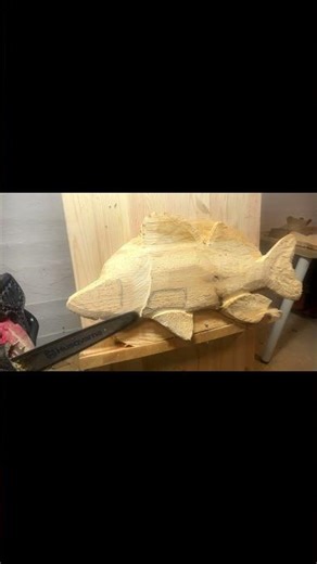 I Made a Zander from a Single Piece of Wood