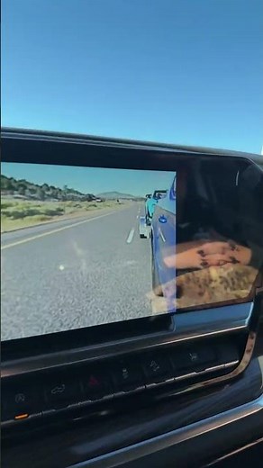 Silverado trailering camera system in action