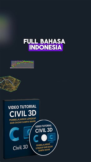 🔥 Mau jadi jago Civil 3D tanpa kursus mahal? Ada jalannya: Video Tutorial Lengkap Civil 3D 📐 Materi step-by-step dari dasar sampai mahir ⚡ Cocok untuk mahasiswa, fresh graduate, drafter & engineer pemula 🎓 Bisa langsung praktek & terapkan di proyek nyata Bayangkan setelah belajar: – Kamu punya skill desain infrastruktur langka – Bisa buat portofolio keren untuk apply kerja – Ambil lebih banyak proyek freelance & gaji lebih tinggi ⏳ Jangan tunggu sampai promo berakhir! Klik “Saya Mau Order” se