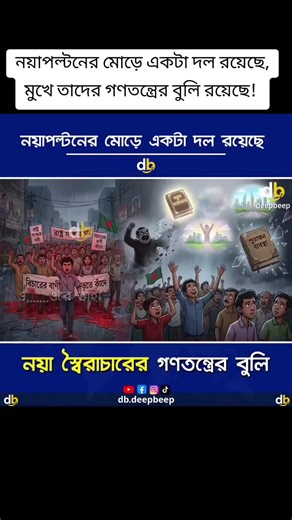 #foryou #vairal #foryou #ভাইরাল_করে_দাও #নয়াপল্টনের মোড়ে একটা দল রয়েছে, মুখে তাদের গণতন্ত্রের বুলি রয়েছে! #satire #parody #PoliticalSatire #BDPolitics #deepbeep