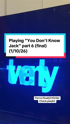 Playing You Don't Know Jack Part 6: Final Challenge