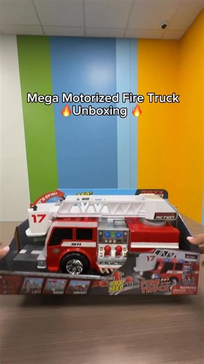 First look at the Maxx Action 2-N-1 Firetruck 🔥🚒 Lift, spin and save the day with dual joysticks and forward reverse drive 🚨 | Sunny Days Entertainment, LLC
