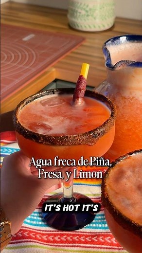 The Perfect Drink for Crazy California Weather #aguafresca #drinkrecipe