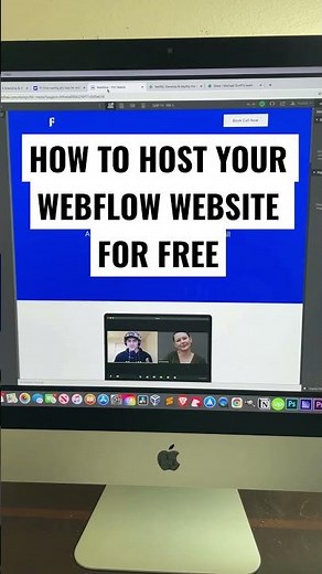 Host your Webflow site for free on a custom domain 😱 #shorts
