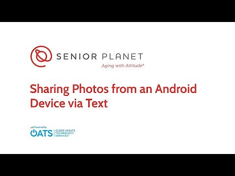 Sharing Photos from an Android Device via Text