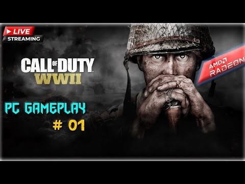 🔴 Call of Duty WWII LIVE | Campaign Gameplay Walkthrough | 4K/60FPS | NKG #04