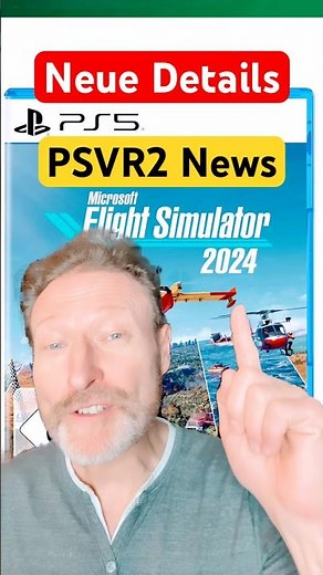Microsoft Flight Simulator 2024 for PS5. Exciting details about the PS5 version and PSVR2. #psvr2...