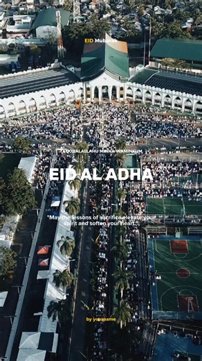 EID'L ADHA 2025 “Wishing you a blessed Eid filled with moments of togetherness and endless happiness. May Allah accept all your prayers and sacrifices.” | Al-Hidayah TV