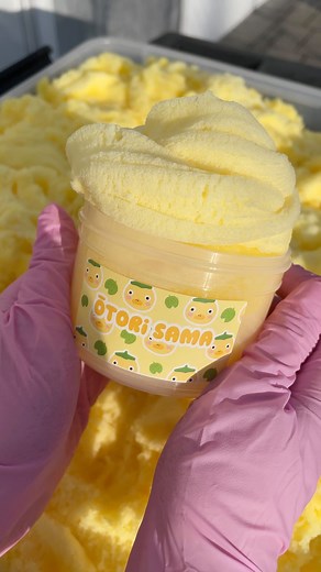 Momo Slimes Official on Instagram: "Ōtori Sama🐣 What’s your favorite Studio Ghibli movie?🎞️ - Merry Christmas Eve🎄So many of you guys have been asking us to release another Studio Ghibli themed slime so we listened! I’ve been wanting to make an ōtori sama slime for a while and look how cute this turned out🥲💛 Inspired by Spirited Away ofc! It’s a super fluffy and drizzly cloud slime so it literally feels like you’re playing with otori sama’s fur lol :> Available tomorrow at 5pm est! Tomorrow