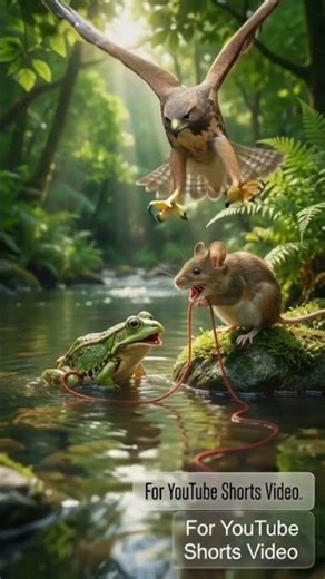 The Foolish Friendship: Mouse & Frog Story 🐭🐸 | Heartwarming Jungle Tale"#motivation Story#