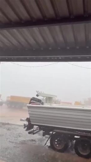 Tropical Cyclone Narelle’s Outer Rings Lash Western Australian Town